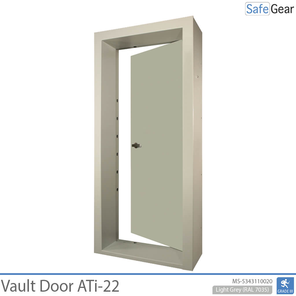 Porte blindée / Porte de coffre - ATi3-22 - Niveau 3 - Serrure à clé