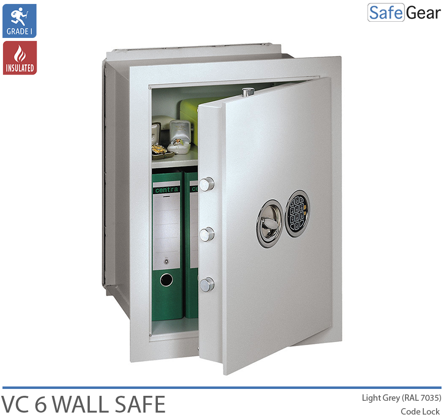 VC 6 Wall Safe Opened