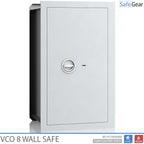 VCO 8 Einbausafes (85 L) - Einbruchschutz Klasse 1 - Hellgrau - Schlüsselschloss