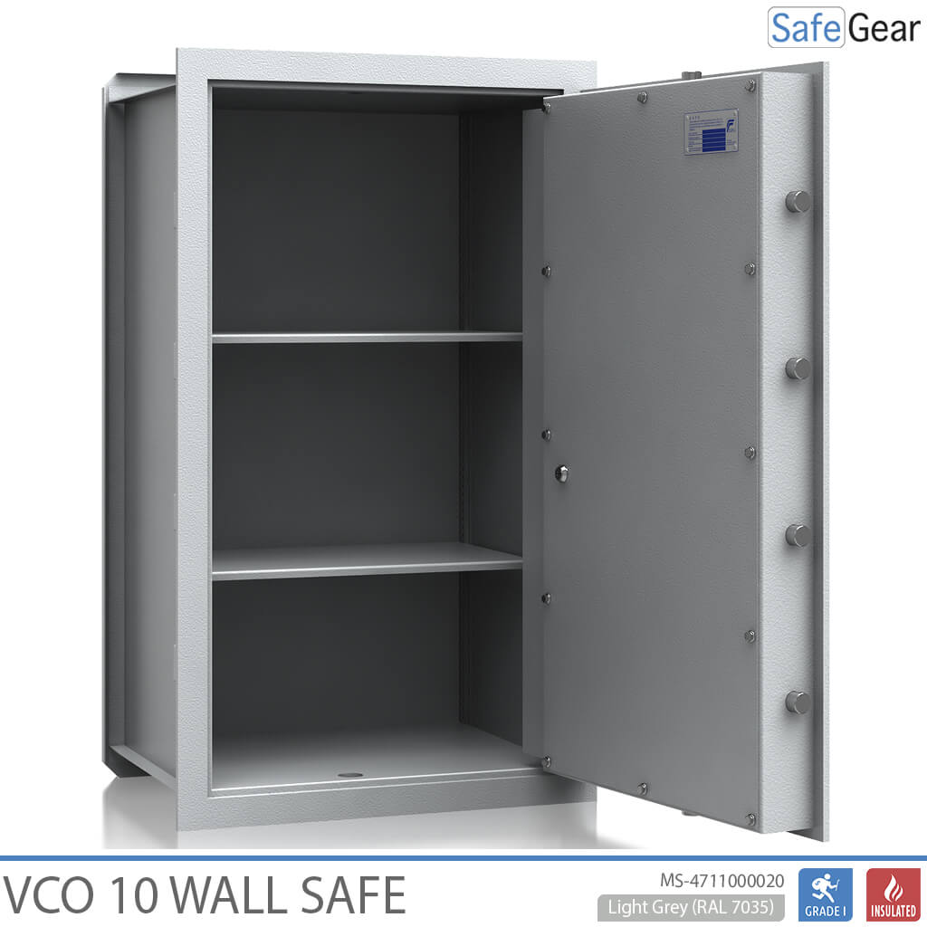 VCO 10 Armoires de protection (139 L) - Test de pénétration de niveau 1 - Gris délavé - Serrure à clé