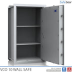 VCO 10 Einbausafes (139 L) - Einbruchschutz Klasse 1 - Hellgrau - Zahlenschloss