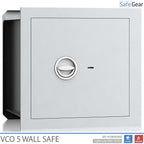 VCO 5 Einbausafes (43 L) - Einbruchschutz Klasse 1 - Hellgrau - Schlüsselschloss
