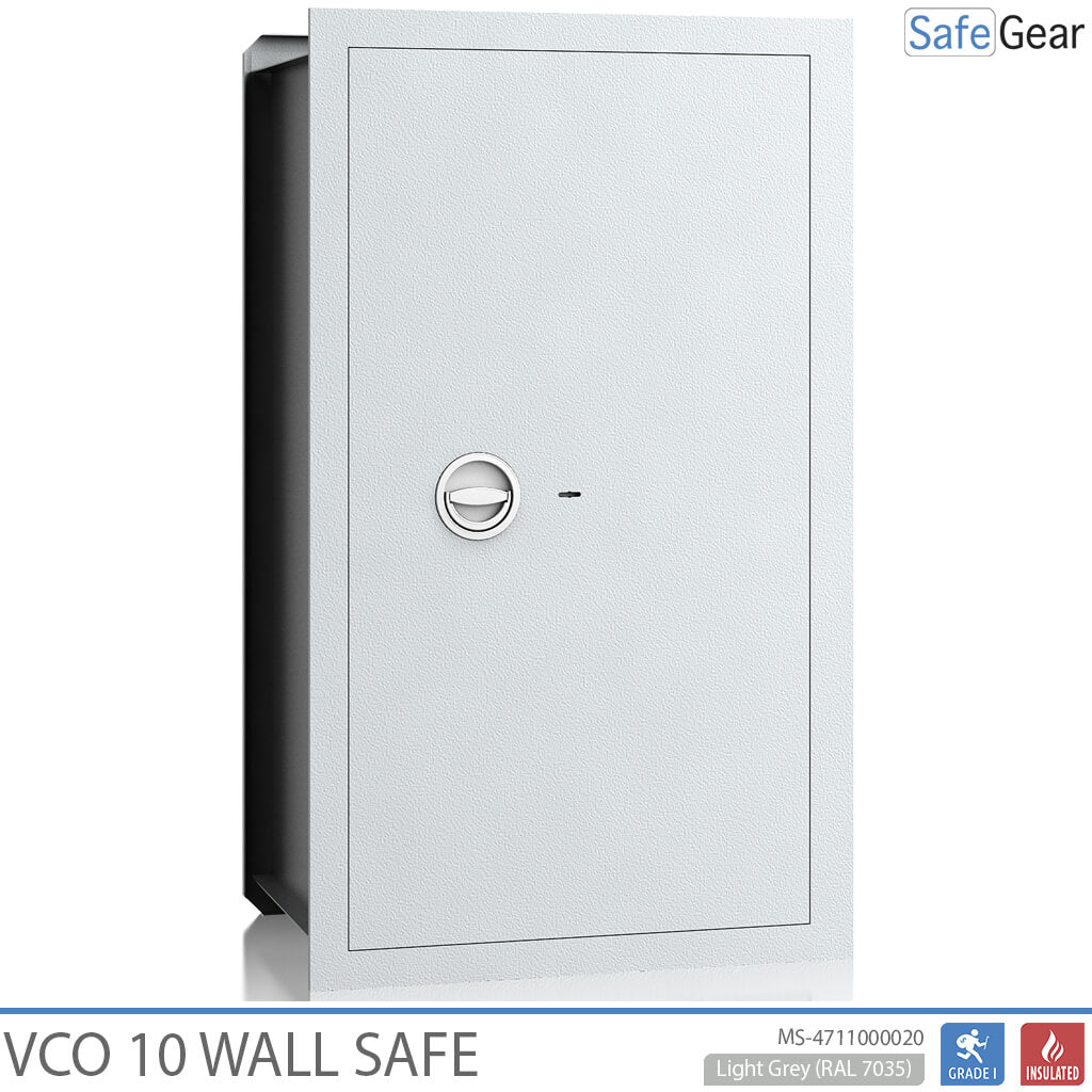 VCO 10 Armoires de protection (139 L) - Test de pénétration de niveau 1 - Gris délavé - Serrure à clé
