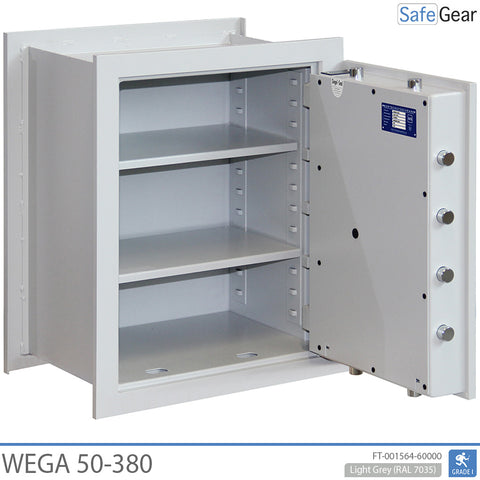 Wega 50-380  Wall Safe (62L) - Burglary Test Grade I