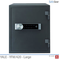 Yale YFM420 Ignifuge (25 L) Grand Coffres-forts - Protection incendie 60 min