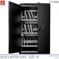 Zeus 18 - Laptopkluis (24 laptops) - Sleutelslot