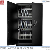Zeus 22 - Laptop safe (32 laptops) - Key Lock
